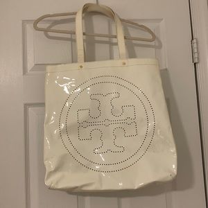 Tory Burch White Tote